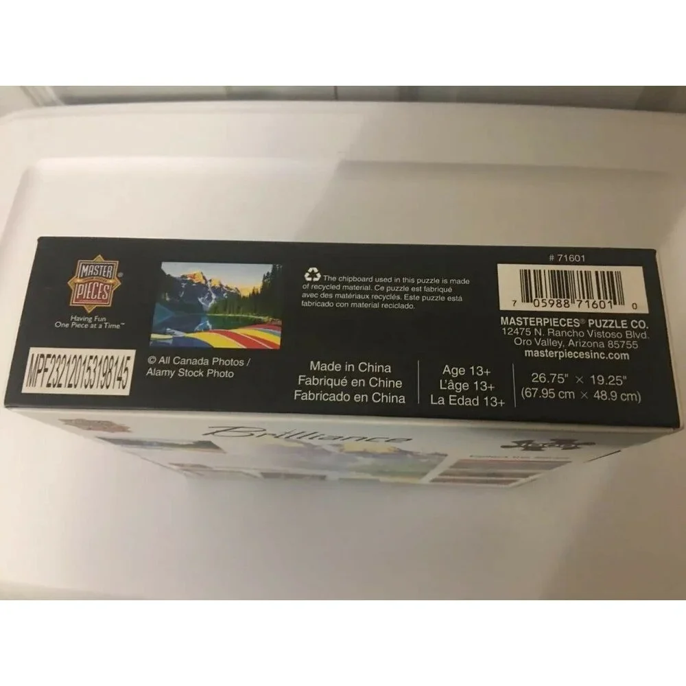NEW Jigsaw Puzzle International Moraine Lake Banff Park Alberta Canada 1000piece
